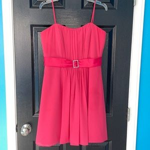 Pink formal dress